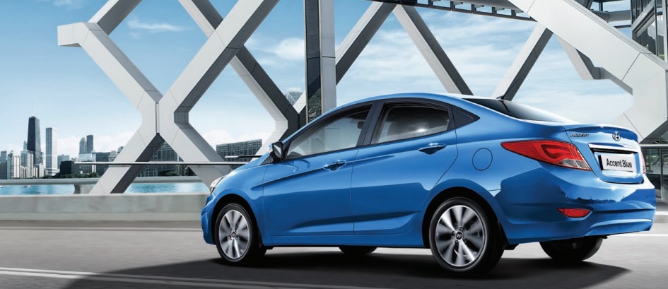Hyundai Accent Blue